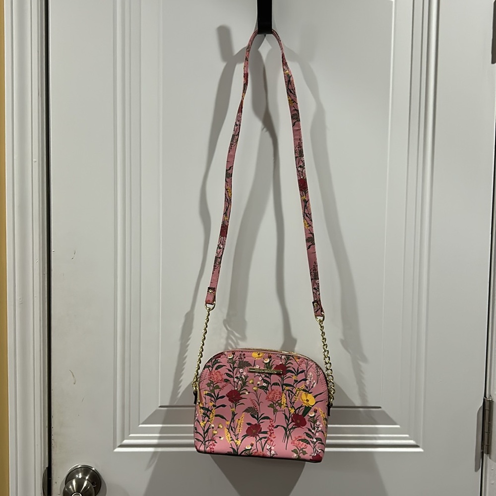 Proceeds go to Charity! Steve Madden Floral Handbag - Picture 2 of 6